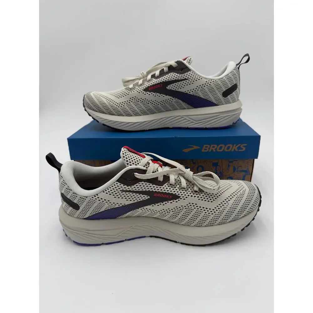NEW! Brooks Men's Revel 6 Running Shoes - Dawn Blue/Cayenne/Nine Iron - Men's 9